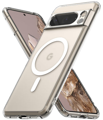 Google Pixel 8 Pro Back Cover Case | Fusion Magnetic - Matte Clear
