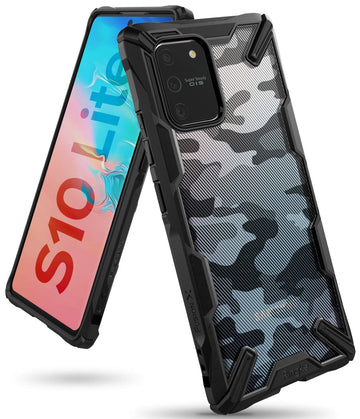 (Refurbished) Samsung Galaxy S10 Lite Fusion X Design Camo Black