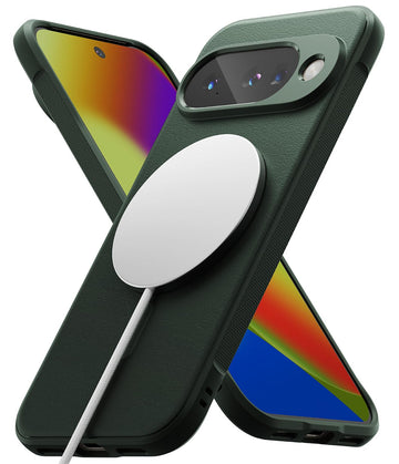 Google Pixel 10 Back Cover Case | Onyx Magnetic - Dark Green