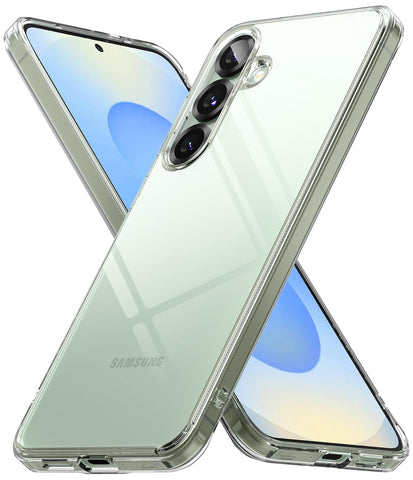 (Refurbished) Samsung Galaxy S25 Plus Back Cover Case | Fusion - Clear