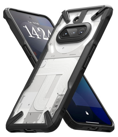 (Refurbished) Nothing Phone (3a) / (3a) Plus  Back Cover Case | Fusion-X - Black