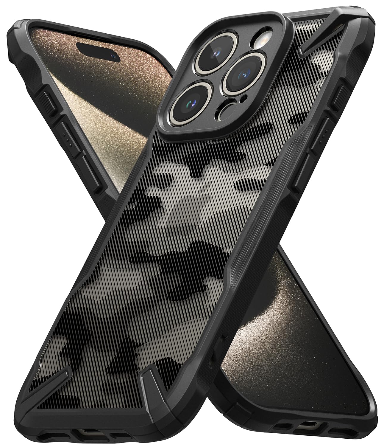Buy iPhone 15 Pro Max Rugged Case Fusion X- Camo Black