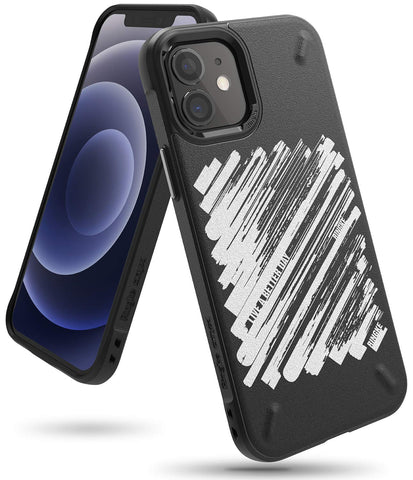 Apple iPhone 12 Mini Back Cover Case | Onyx Design -Paint