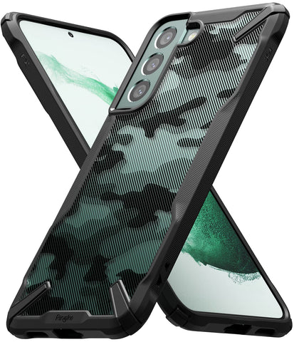 (Refurbished) Samsung Galaxy S22 Plus Fusion X Design Camo Black