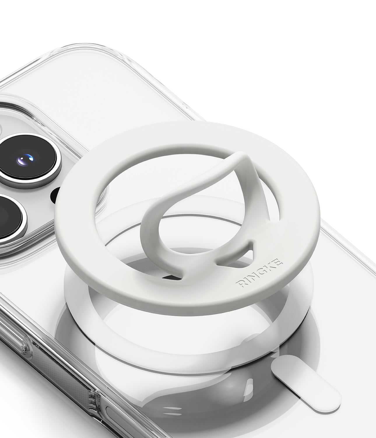 Buy Dual Magnetic Silicone Ring [Compatible with MagSafe Cases] Finger ...
