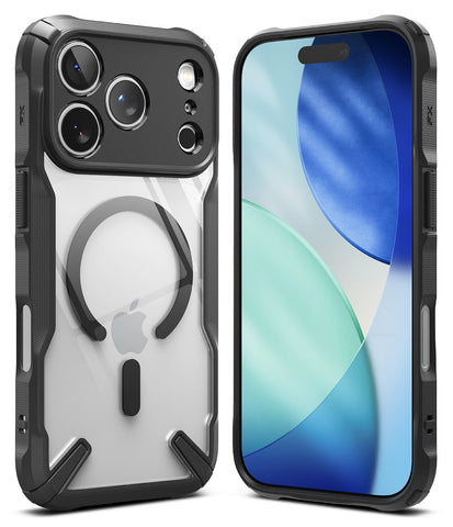 iPhone 17 Pro Max Back Cover case | Fusion X Magnetic - Black