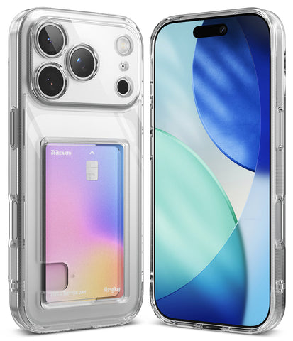 iPhone 17 Pro Max Back Cover Case | Fusion Card - Clear