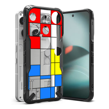 Nothing Phone 3 Back Cover Case | Fusion-X Design - Cub-X (Black)