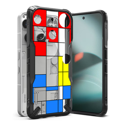 Nothing Phone 3 Back Cover Case | Fusion-X Design - Cub-X (Black)