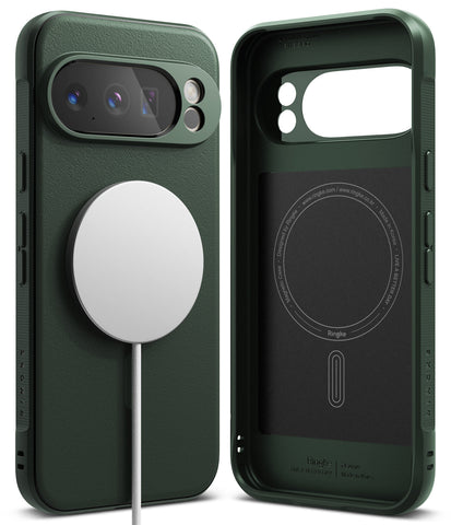 Google Pixel 10 Pro XL Back Cover Case | Onyx Magnetic - Dark Green