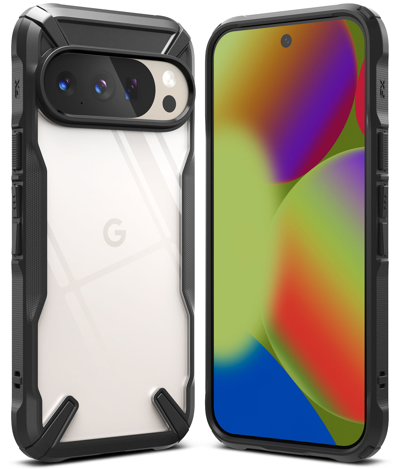 Google Pixel 10 10 Pro Back Cover Case Fusion-X Black