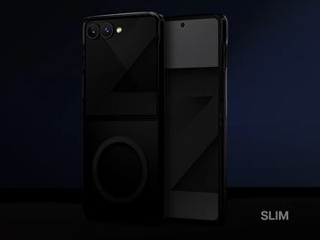 Samsung Galaxy Z Flip 7 Back Cover Case | Onyx Magnetic - Black