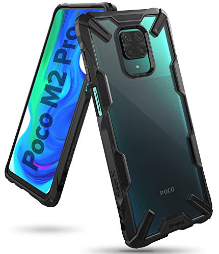 Ringke Fusion X For Xiaomi Poco M2 Pro Case Back Cover Military Drop Tested Hard Pc Back Tpu 0109