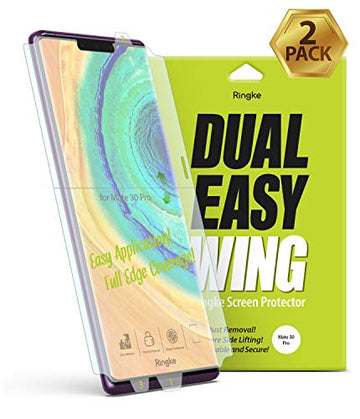 Huawei Mate 30 Pro Screen Protector Flim | Dual Easy FULL - 2 Pack
