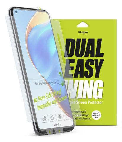 Xiaomi Mi 10T / Mi 10T Pro Screen Protector | Dual Easy Wing - 2 Pack
