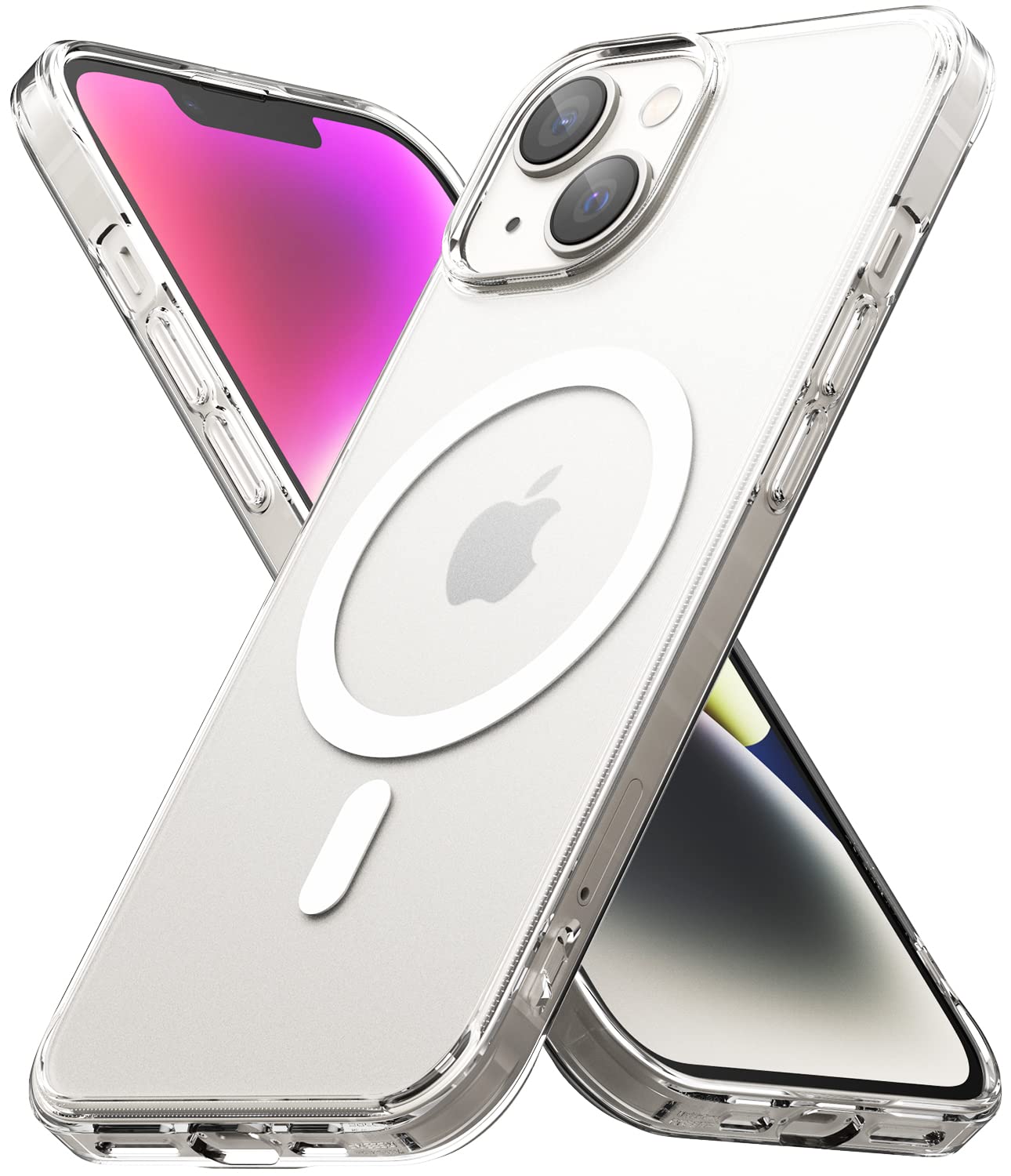 Apple iPhone 14 Back Cover Case | Fusion Magnetic - Matte Clear