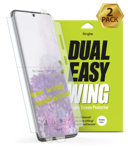 Galaxy S20 Plus Screen Protector Film | DUAL EASY WING - 2 Pack