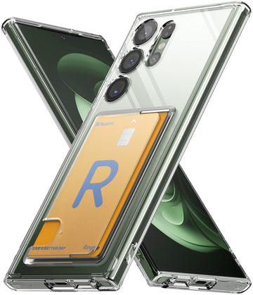 Samsung Galaxy S23 Ultra 5G Back Cover Case  | Fusion Card - Clear