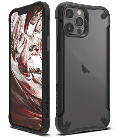 iPhone 12 / 12 Pro Back Cover Case | Fusion X2 Black