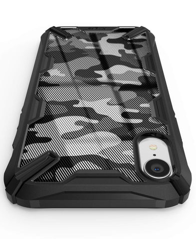 Apple iPhone XR Back Cover Case | Fusion X - Camo Black