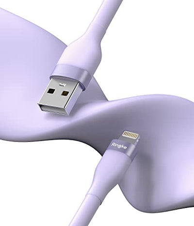 Ringke Fast Charging Pastel Cable USB Type-A to Lightning - Purple(2m)