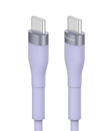 Ringke Fast Charging Pastel Cable USB Type-C to Type-C - Purple(1.2m)