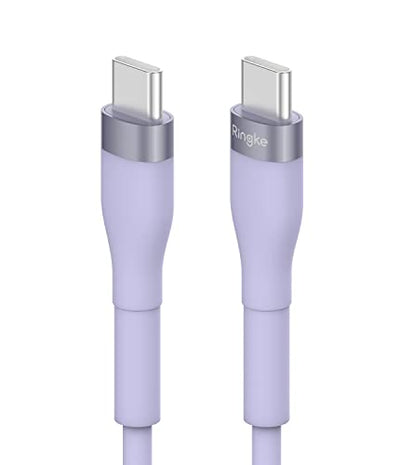 Ringke Fast Charging Pastel Cable USB Type-C to Type-C - Purple(1.2m)
