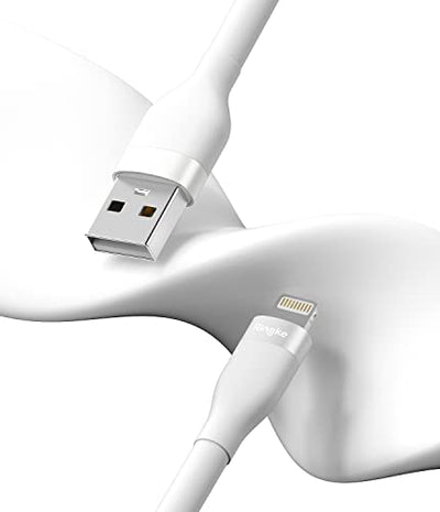 Ringke Fast Charging Pastel Cable USB Type-A to Lightning - White(2m)