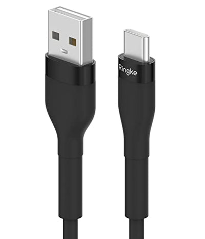 Ringke Fast Charging Pastel Cable USB Type-A to Type C - Black(1.2m)