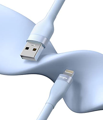 Ringke Fast Charging Pastel Cable USB Type-A to Lightning -  Blue(2m)