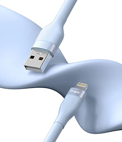 Ringke Fast Charging Pastel Cable USB Type-A to Lightning -  Blue(2m)