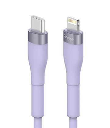 Ringke Fast Charging Pastel Cable USB Type-C to Lightning - Purple(1.2m)