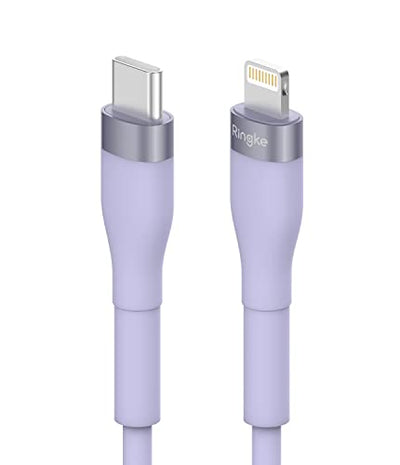 Ringke Fast Charging Pastel Cable USB Type-C to Lightning - Purple(1.2m)