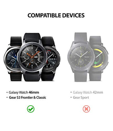 Bezel Styling for Galaxy Watch 46mm - GW-46-16  Stainless Steel