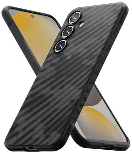 Samsung Galaxy S24 FE Back Cover Case | Onyx - Camo Black