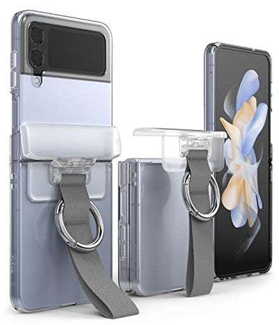Samsung Galaxy Z Flip 4 5G / Z Flip 3 5G Protection Hinge Cover (Only Hinge) - Dark Gray