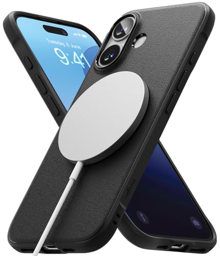 iPhone 16 Plus Back Cover Case | Onyx Magnetic - Black