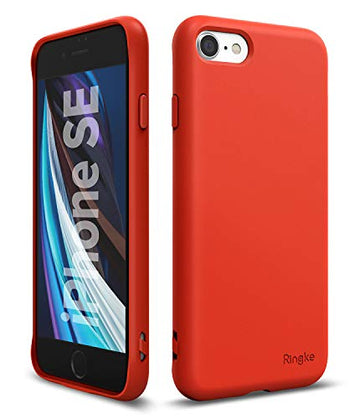 Apple iPhone SE (2nd generation) Back Cover Case | Air S - Red