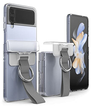Samsung Galaxy Z Flip 4 5G / Z Flip 3 5G Protection Hinge Cover (Only Hinge) - Dark Gray Plus