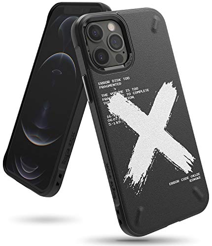 iPhone 12 Pro Max Back Cover Case | Onyx Design - X