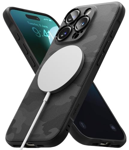 iPhone 16 Pro Back Cover Case | Onyx Magnetic - Camo Black