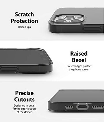 iPhone 12 / 12 Pro Back Cover Case | Air - Smoke Black