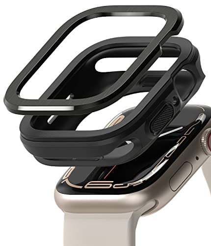 [Air Sports + Bezel Styling] for Apple Watch 7 (41mm) /SE/6/5/4 (40mm) - Black / 31 (Black)