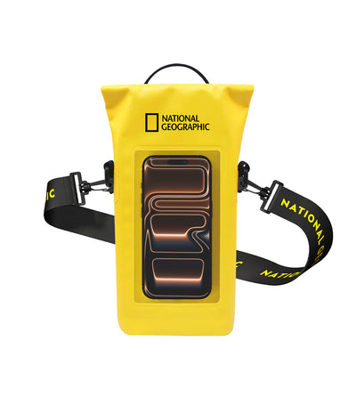 Nat Geo Waterproof Mobile Dry Bag - Yellow