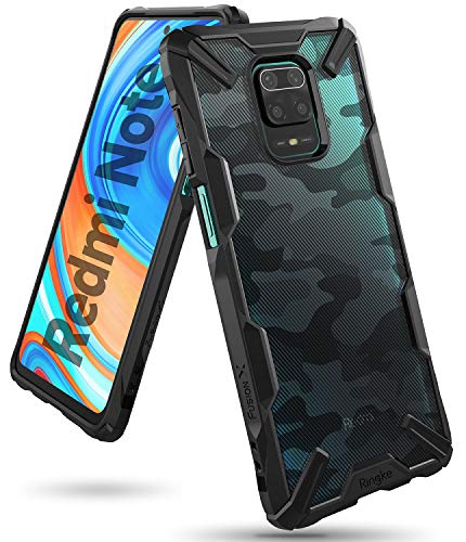 Redmi Note 9 Pro Max / 9 Pro / 9S/ POCO M2 PRO Back Cover Case | Fusion X Design - Camo Black