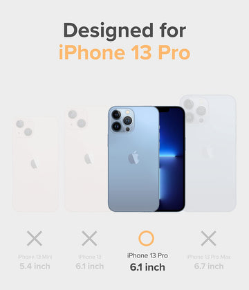 iPhone 13 Pro Back Cover Case | Fusion Design - Daisy