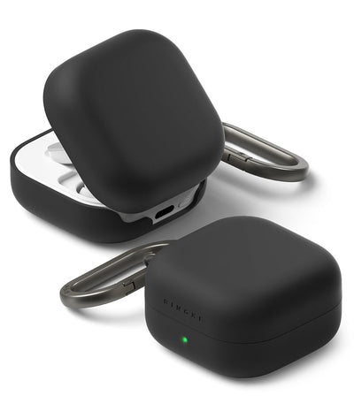 Samsung Galaxy Buds 4 Pro / Buds 4 Silicone Case - Black