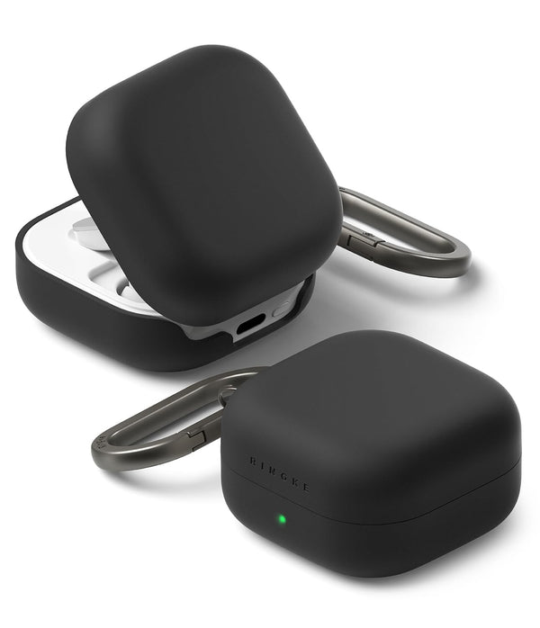 Samsung Galaxy Buds 4 Pro / Buds 4 Silicone Case - Black