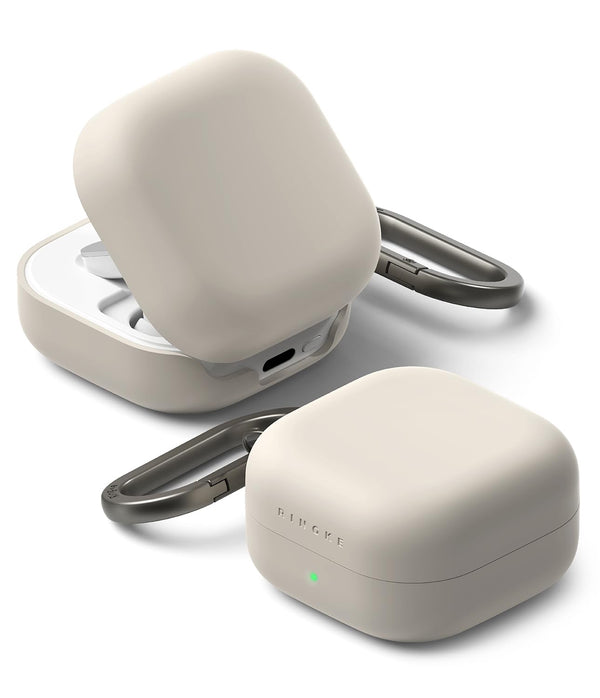 Samsung Galaxy Buds 4 Pro / Buds 4 Silicone Case - Stone