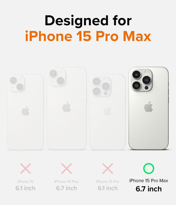 iPhone 15 Pro Max Back Cover Case | Onyx Design - Sticker